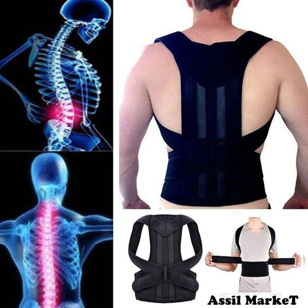 Back pain Posture efficace pour ceux qui souffrent de courbure du dos